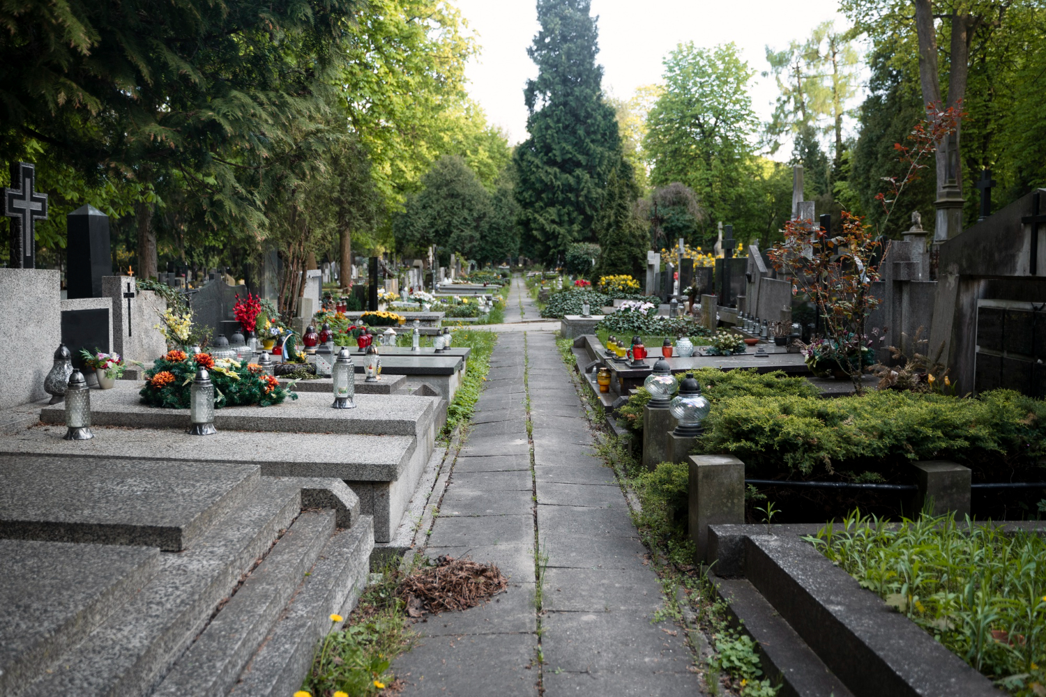 Diferentes tipos de cemitérios